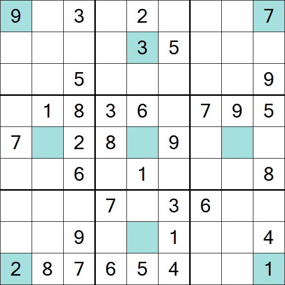 Girandola Sudoku - Médio
