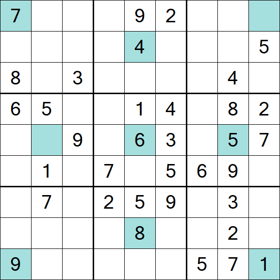 Girandola Sudoku - Médio