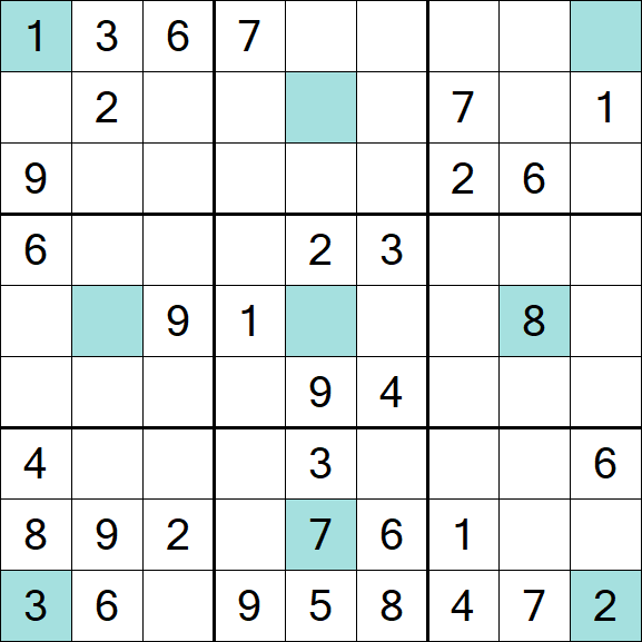 Girandola Sudoku - Médio