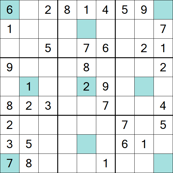 Girandola Sudoku - Médio