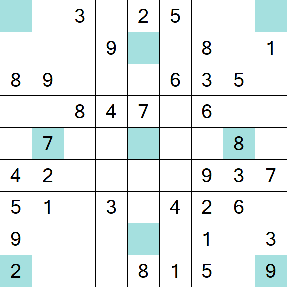 Girandola Sudoku - Médio