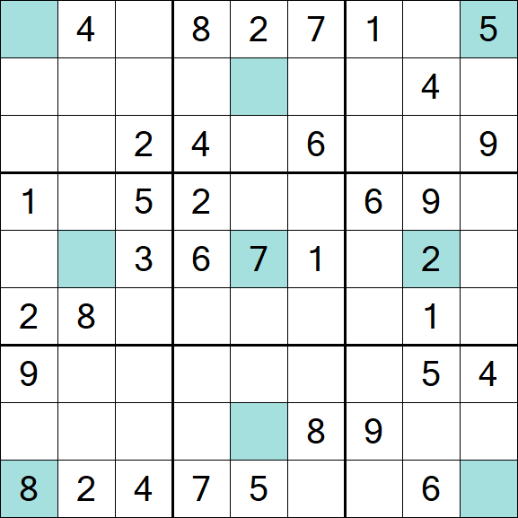 Girandola Sudoku - Médio