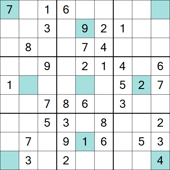 Girandola Sudoku - Médio