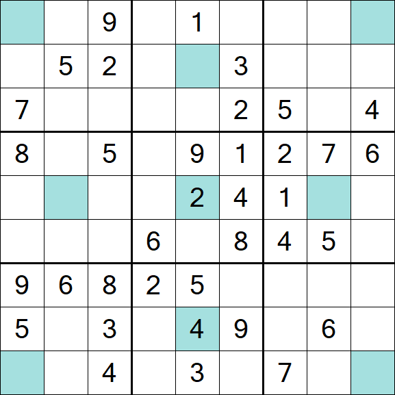 Girandola Sudoku - Médio