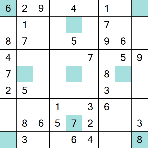 Girandola Sudoku - Médio