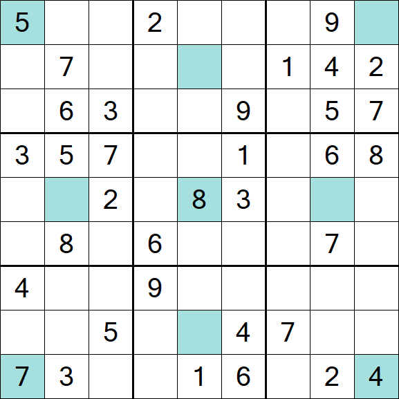 Girandola Sudoku - Médio