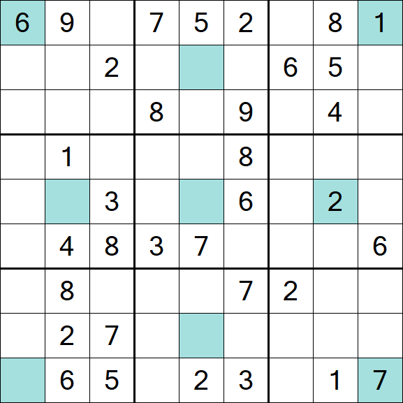 Girandola Sudoku - Médio