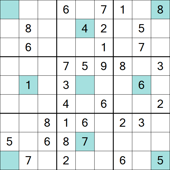 Girandola Sudoku - Médio