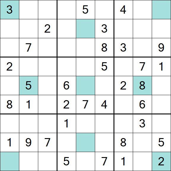 Girandola Sudoku - Médio