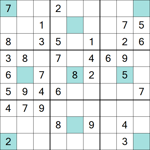 Girandola Sudoku - Medium