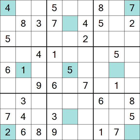 Girandola Sudoku - Medium