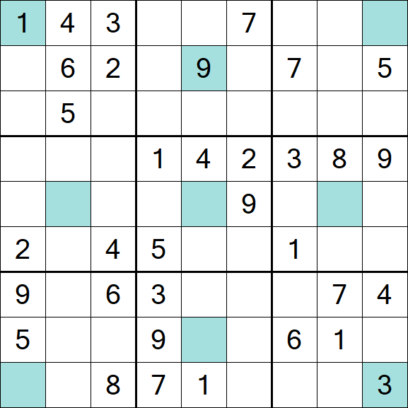 Girandola Sudoku - Medium