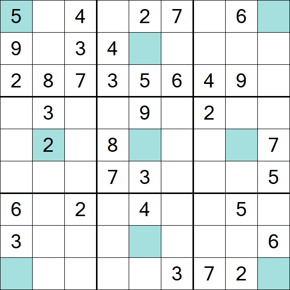 Girandola Sudoku - Medium