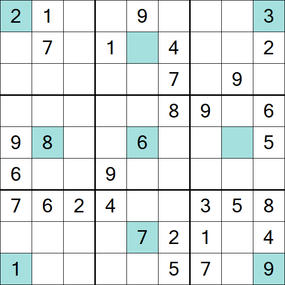 Girandola Sudoku - Medium