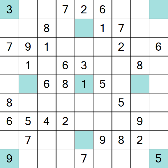Girandola Sudoku - Medium