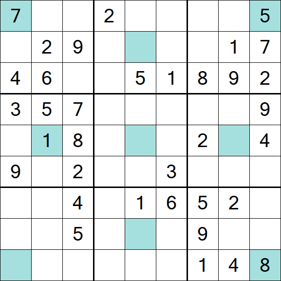 Girandola Sudoku - Medium