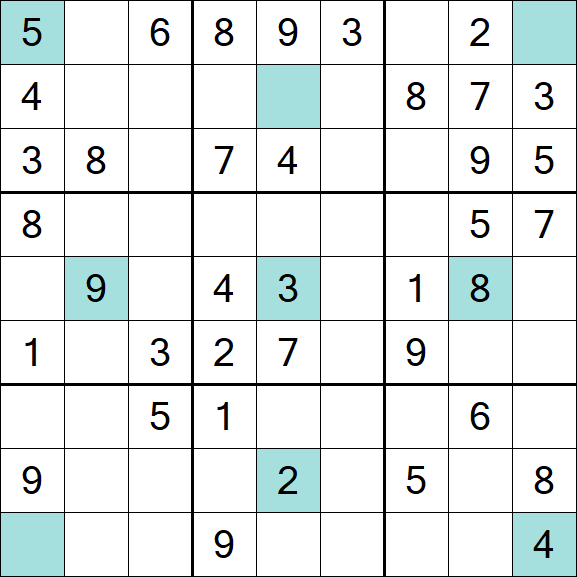 Girandola Sudoku - Medium