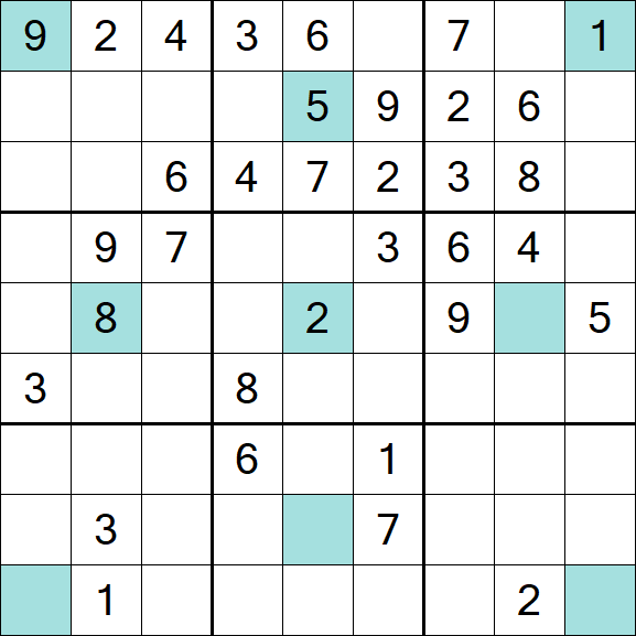 Girandola Sudoku - Medium