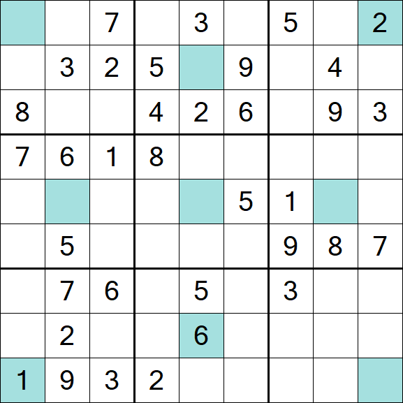 Girandola Sudoku - Medium