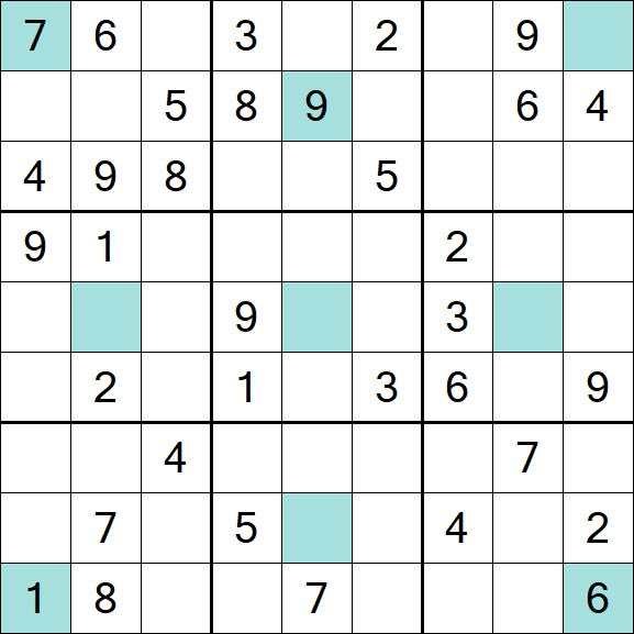 Girandola Sudoku - Medium