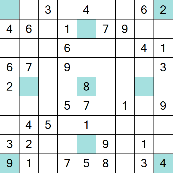 Girandola Sudoku - Médio