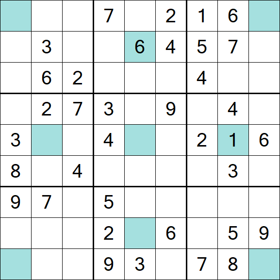 Girandola Sudoku - Medium