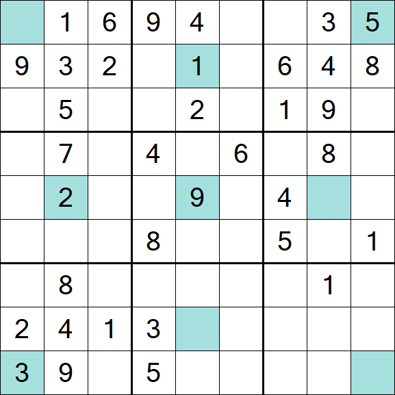 Girandola Sudoku - Medium