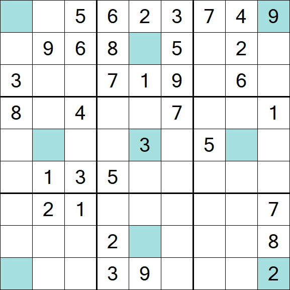 Girandola Sudoku - Médio