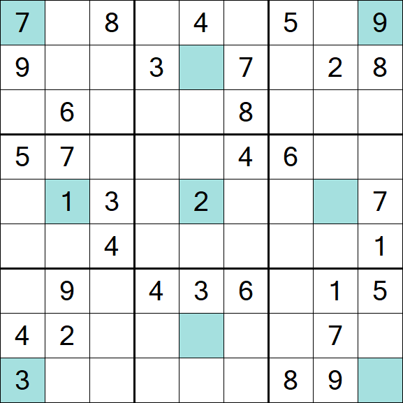 Girandola Sudoku - Medium