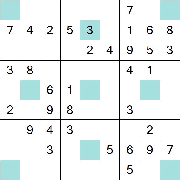 Girandola Sudoku - Medium