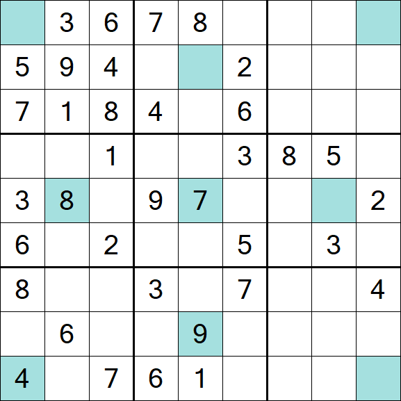 Girandola Sudoku - Medium