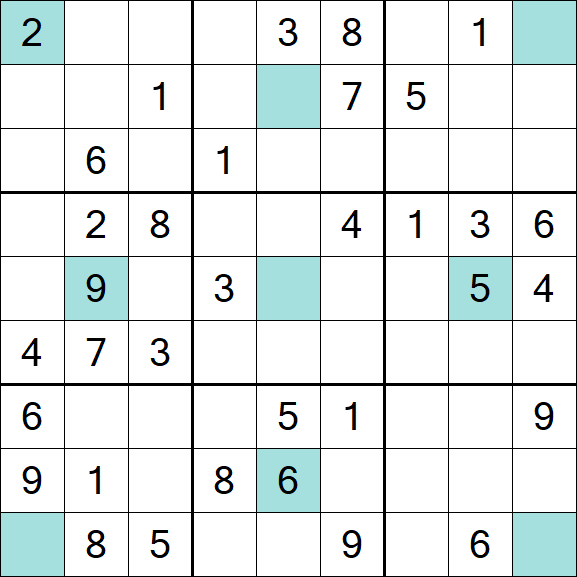 Girandola Sudoku - Medium