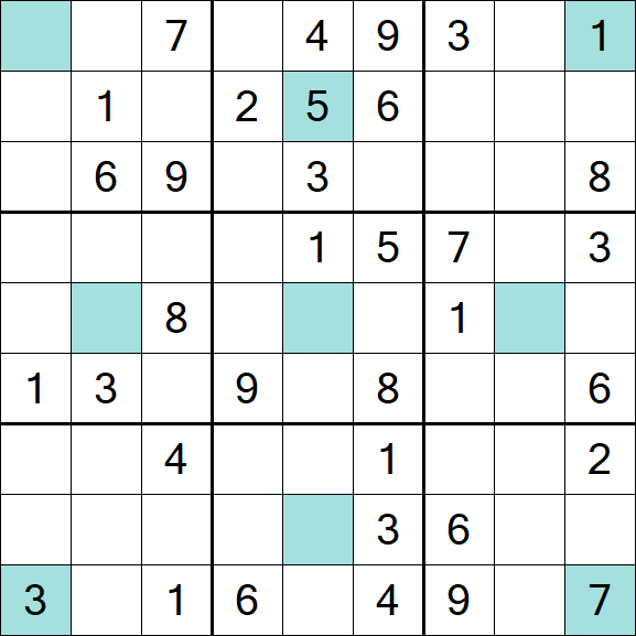 Girandola Sudoku - Medium