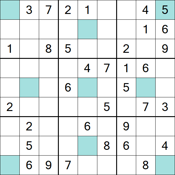 Girandola Sudoku - Medium