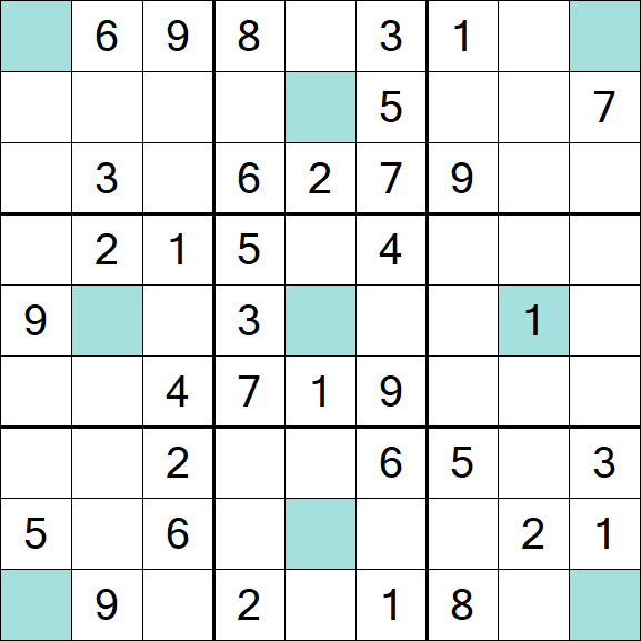 Girandola Sudoku - Medium