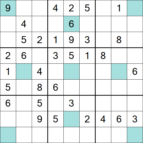 Girandola Sudoku - Medium