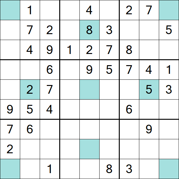 Girandola Sudoku - Moyen