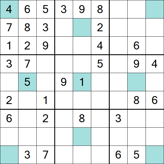 Girandola Sudoku - Medium