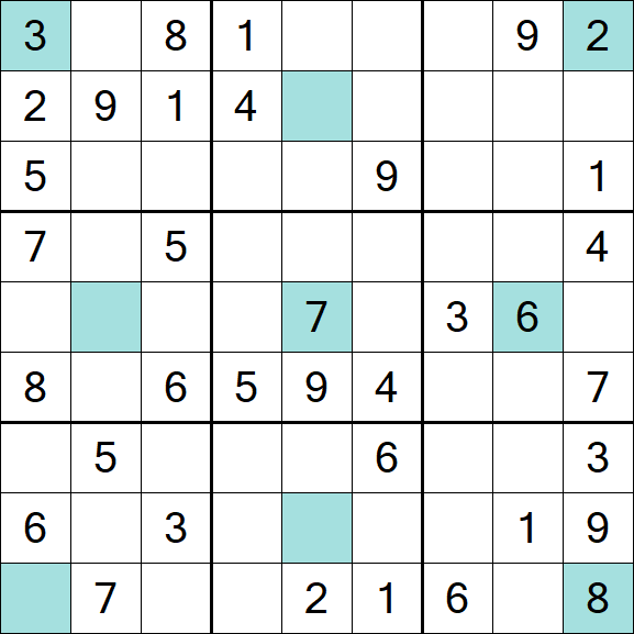 Girandola Sudoku - Medium
