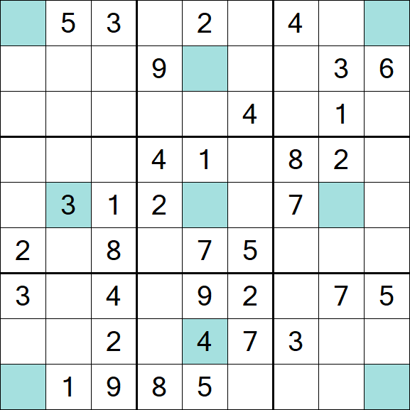 Girandola Sudoku - Medium