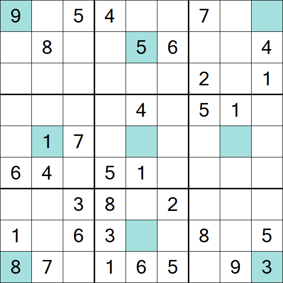 Girandola Sudoku - Medium