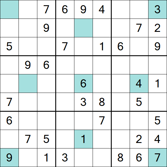 Girandola Sudoku - Medium