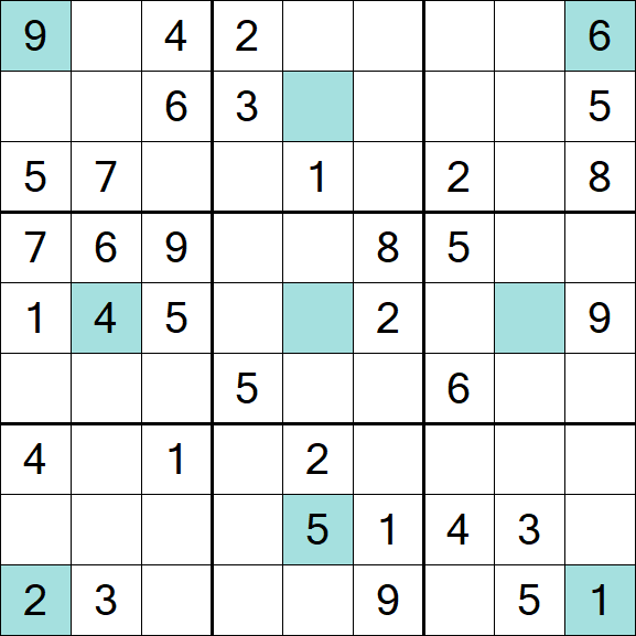 Girandola Sudoku - Medium