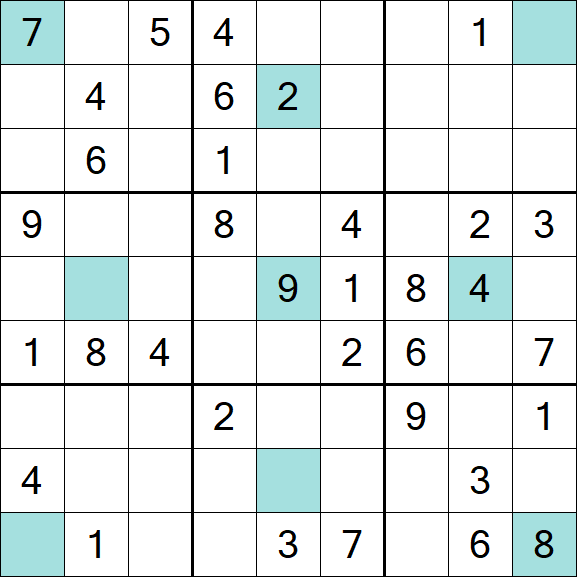 Girandola Sudoku - Medium