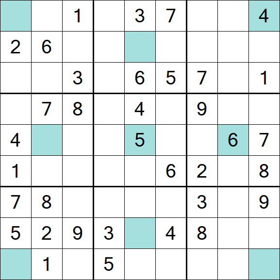 Girandola Sudoku - Medium