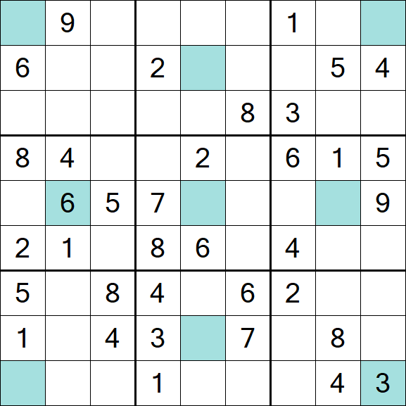 Girandola Sudoku - Medium