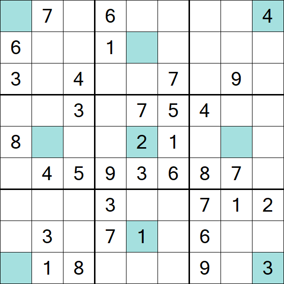 Girandola Sudoku - Medium