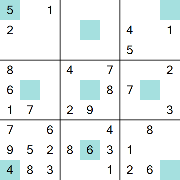 Girandola Sudoku - Medium