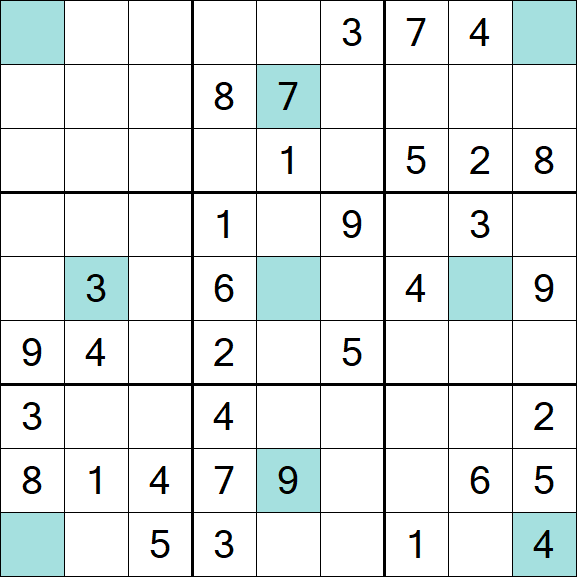 Girandola Sudoku - Medium