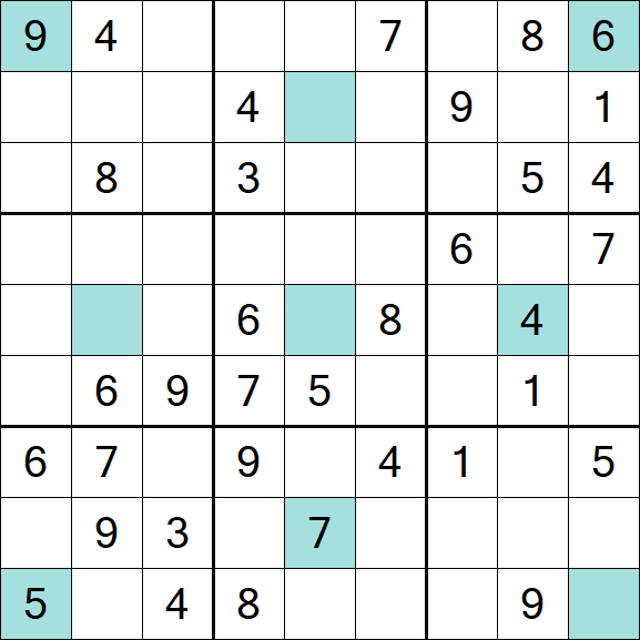 Girandola Sudoku - Medium